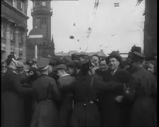 German Civilians and Police Officers, 1936. Creator: British Pathe Ltd