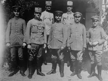 German Commanders awarded Iron Cross: Gen. Stolzman, Lt. Purtscher, Maj..., between c1910 and c1915. Creator: Bain News Service