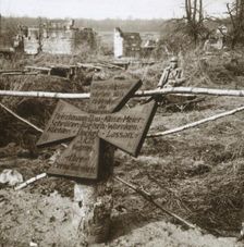 German common grave, c1914-c1918