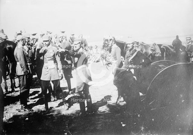 German Crown Prince at Manoeuvres, between c1910 and c1915. Creator: Bain News Service.