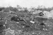 German dead, Second Battle of Champagne, France, September 25-November 6 1915