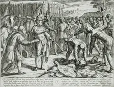 German Envoys Visit Civilis, Publshed 1612. Creator: Antonio Tempesta