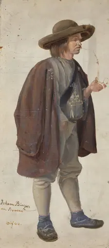 German Farmer, 1840. Creator: Adolph Tidemand