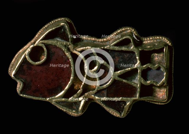 German fibula in the form of a fish. Artist: Unknown