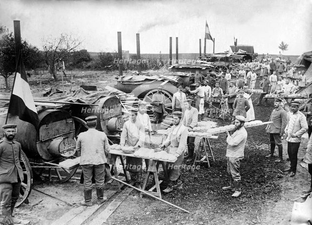 German Field Bakery, c. 1914.