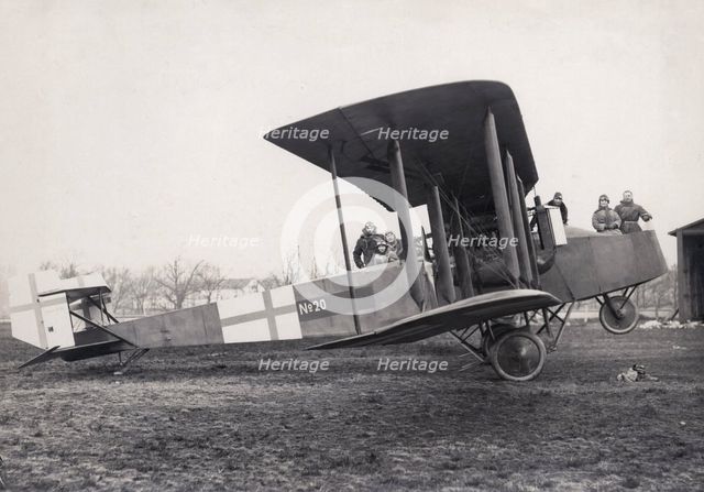 German Friedrichshafen G III bomber, Ljungbyhed airfield, Sweden, 1919. Creator: Unknown.