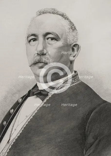 Germán Gamazo Calvo (1840-1901), Spanish liberal politician, 1898. Creator: Benigno Matute Parga.