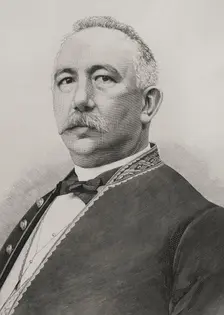 Germán Gamazo Calvo (1840-1901), Spanish liberal politician, 1898. Creator: Benigno Matute Parga