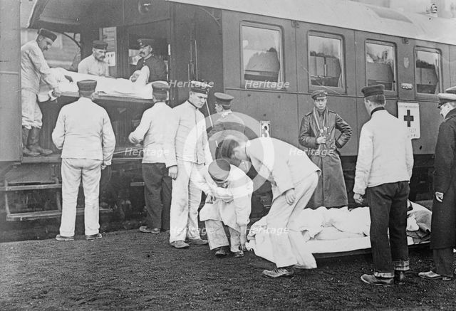 German hospital train, between 1914 and c1915. Creator: Bain News Service.