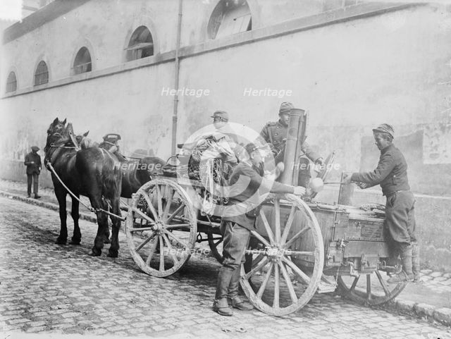 German Kitchen taken by French, 29 Oct 1914. Creator: Bain News Service.