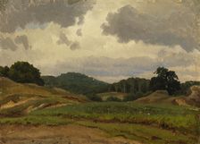 German landscape, 1856. Creator: Werner Holmberg