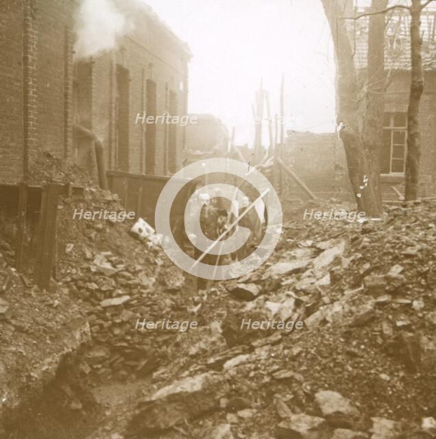 German pennants, Carency, northern France, c1914-c1918. Artist: Unknown.