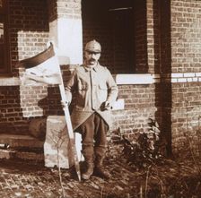 German pennants, Carency, northern France, c1914-c1918