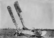 German plane, Flanders, between c1915 and c1920. Creator: Bain News Service