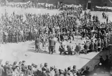 German Prison Camp, between c1915 and c1920. Creator: Bain News Service