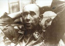 German prisoner, Warsaw Uprising, Poland, World War II, 1 August-2 October 1944