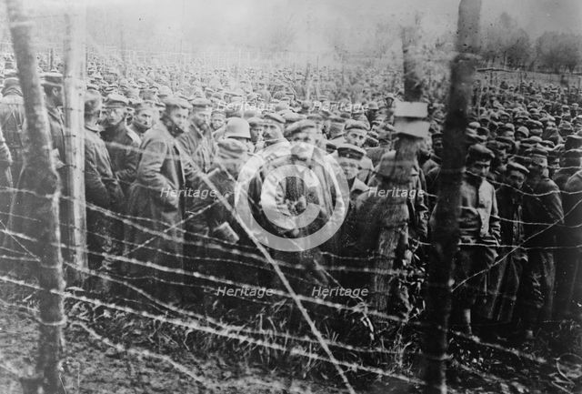 German prisoners, between c1915 and 1918. Creator: Bain News Service.