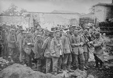 German prisoners, France, between c1915 and 1918. Creator: Bain News Service