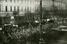German Prisoners in Warsaw (1919). Creator: Unknown