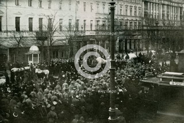 'German Prisoners in Warsaw', (1919). Creator: Unknown.
