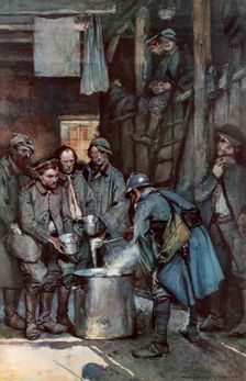 German prisoners in Souville Verdun, France, 26 March 1916, (1926)