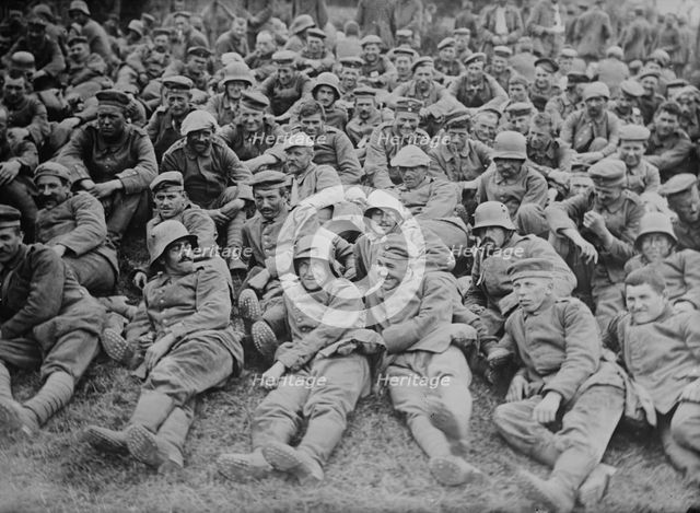 German prisoners, Messines Ridge,  8 Jun 1917. Creator: Bain News Service.