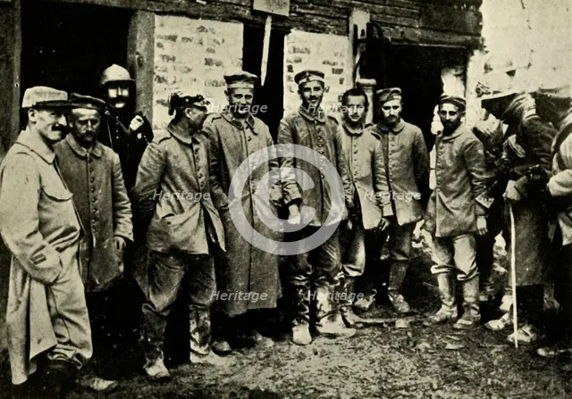 German prisoners of war, Champagne, northern France, First World War, 1915, (c1920). Creator: Unknown.