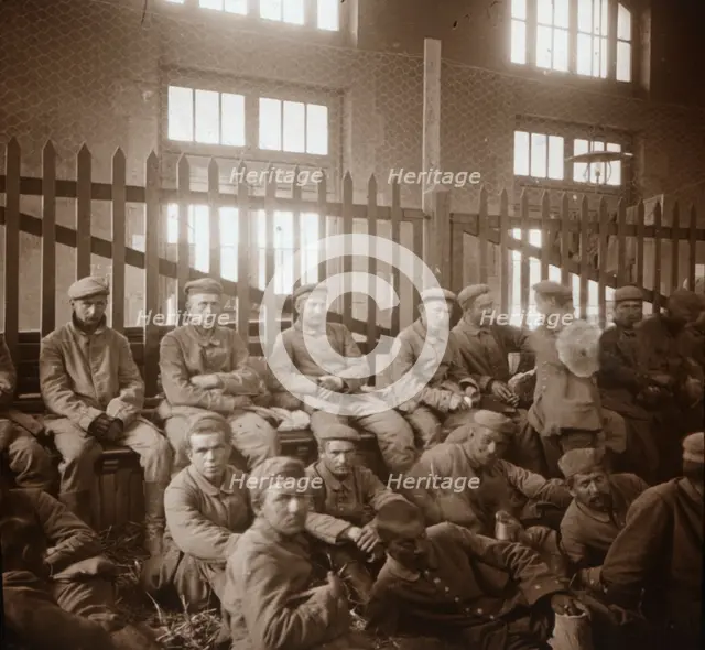 German prisoners of war, c1914-c1918. Artist: Unknown.
