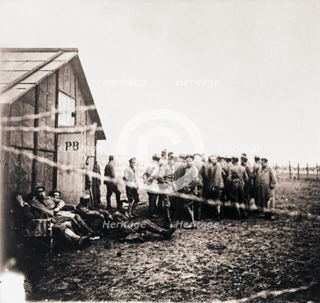 German prisoners of war, c1914-c1918.  Artist: Unknown.