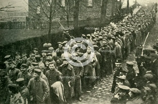 German prisoners of war in Britain, First World War, 1915, (c1920). Creator: Unknown.