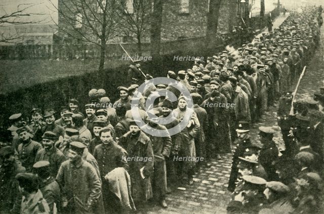 German prisoners of war in Britain, First World War, 1915, (c1920). Creator: Unknown.