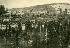 German prisoners of war, northern France, First World War, c1916, (c1920). Creator: Unknown
