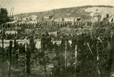 German prisoners of war, northern France, First World War, c1916, (c1920). Creator: Unknown