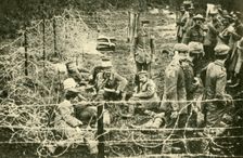 German prisoners of war, northern France, First World War, c1916, (c1920). Creator: Unknown
