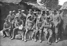 German prisoners of war, Ypres, Belgium, 1914