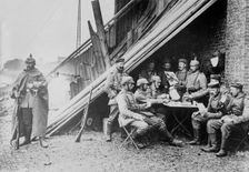German River patrol, France, between 1914 and c1915. Creator: Bain News Service