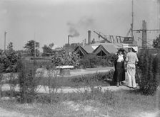 German Sailors Interned in U.S., 1917. Creator: Harris & Ewing