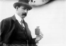 German Scientist with detective camera, between c1910 and c1915. Creator: Bain News Service