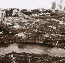German shelter, Noordschote, Flanders, Belgium, c1914-c1918