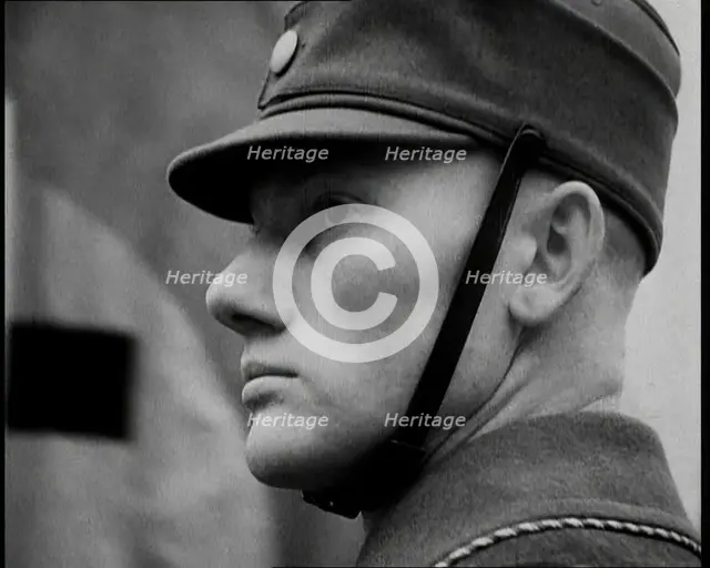 German Soldier, 1930s. Creator: British Pathe Ltd.