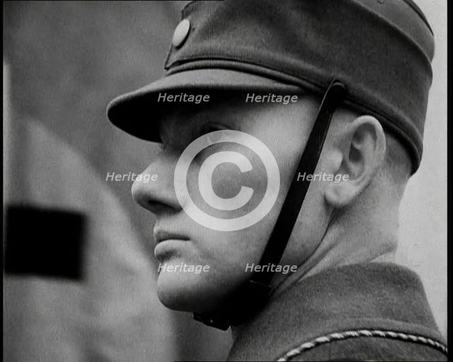 German Soldier, 1930s. Creator: British Pathe Ltd.