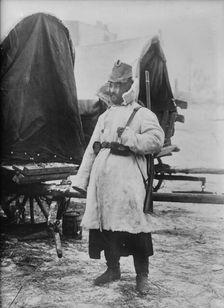 German soldier in winter dress, between c1914 and c1915. Creator: Bain News Service