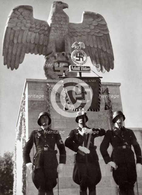 German soldiers, Germany, 1936. Creator: Unknown.