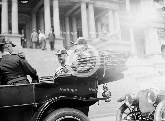 German Squadron - Peschwitz Von Rebener, Admiral, German Navy, 1912. Creator: Harris & Ewing.