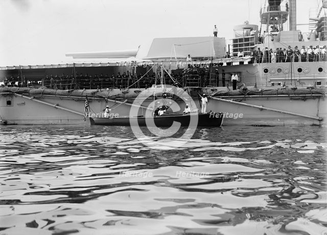 German Squadron Visit To U.S., 1912. Creator: Harris & Ewing.