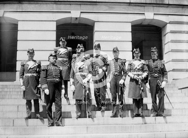 German Squadron Visit To U.S., 1912. Creator: Harris & Ewing.