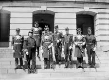 German Squadron Visit To U.S., 1912. Creator: Harris & Ewing