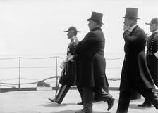 German Squadron Visit To U.S. Taft, 1912. Creator: Harris & Ewing