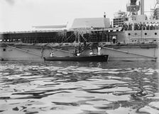 German Squadron Visit To U.S., 1912. Creator: Harris & Ewing