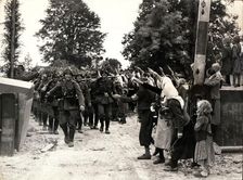 German troops enter Czech territory, October 1938